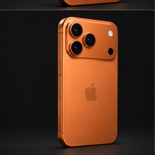iPhone 17 Pro — дизайнерская иллюстрация